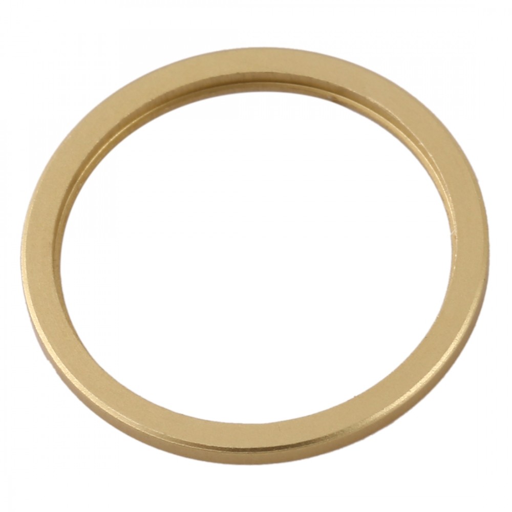 2 PCS Rear Camera Glass Lens Metal Protector Hoop Ring for iPhone 11(Gold) iPhone Replacement Parts Apple iPhone 11